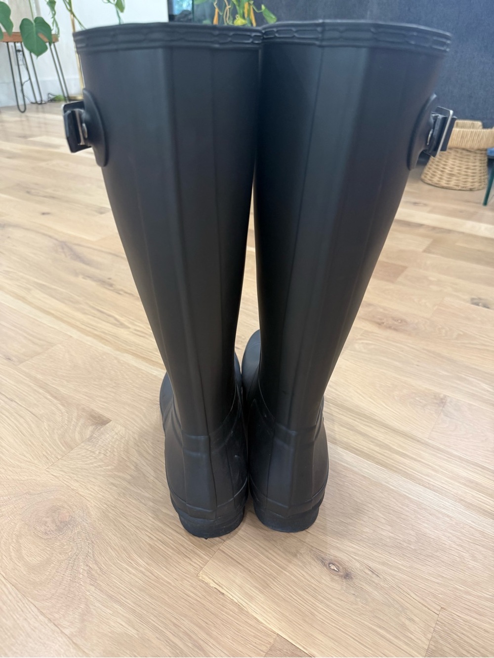 Men’s Hunter Tall Black Rubber Boots - Picture 3 of 6